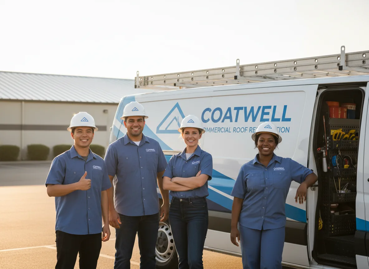 Commercial roof coating company in Draper, VA